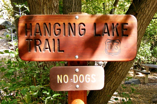 Dave's Photograph at Hanging Lake Colorado